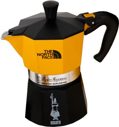 North Face Espressokocher Moka Express 3 Tassen - 2. Wahl (Fehlgravur)